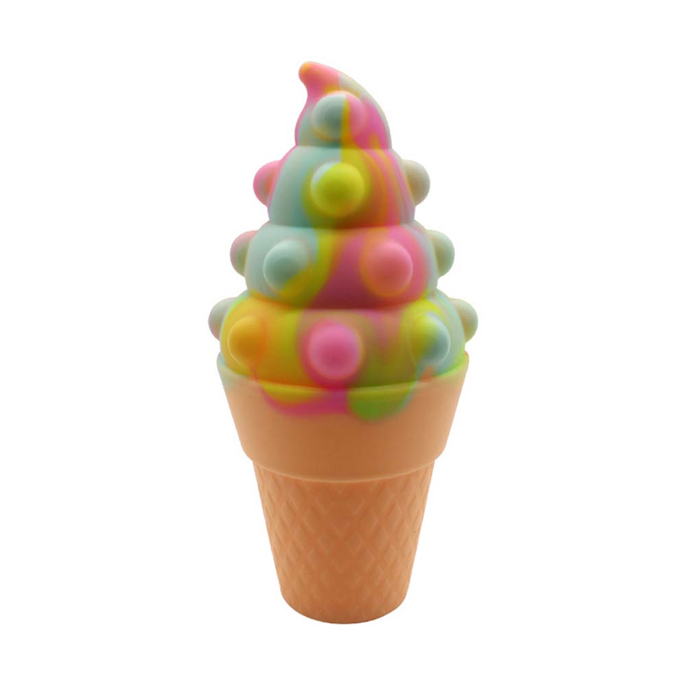 3D decompression fans rat killer pioneer ball ice cream kneading music decompression toy 4