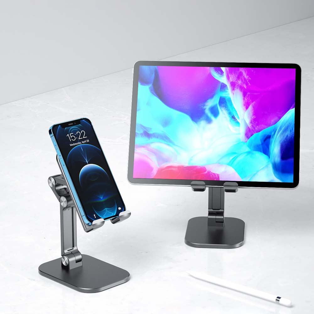Live broadcast stand portable foldable telescopic desktop stand New silicone anti-slip mobile phone stand Gift bracket 4