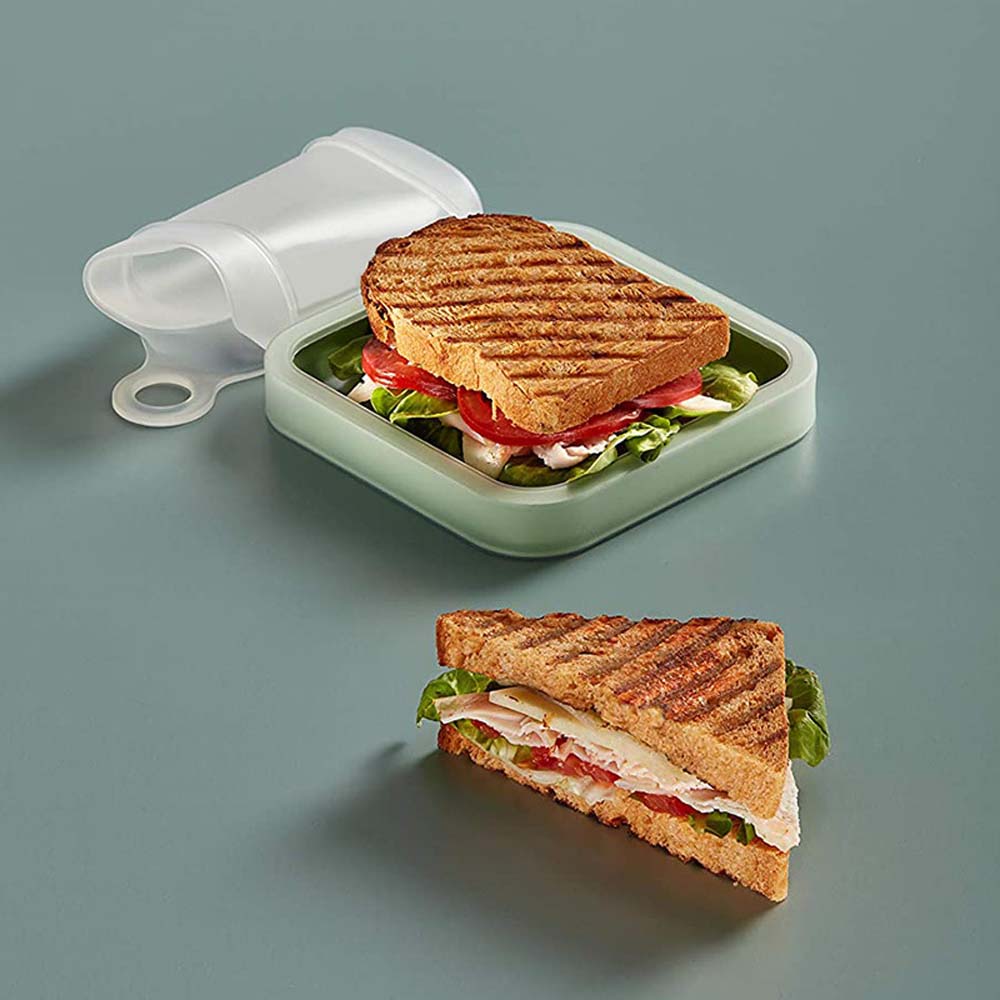 Sandwich toast bento box outdoor lunch box Toast afternoon tea bento box Student office worker lunch box 2