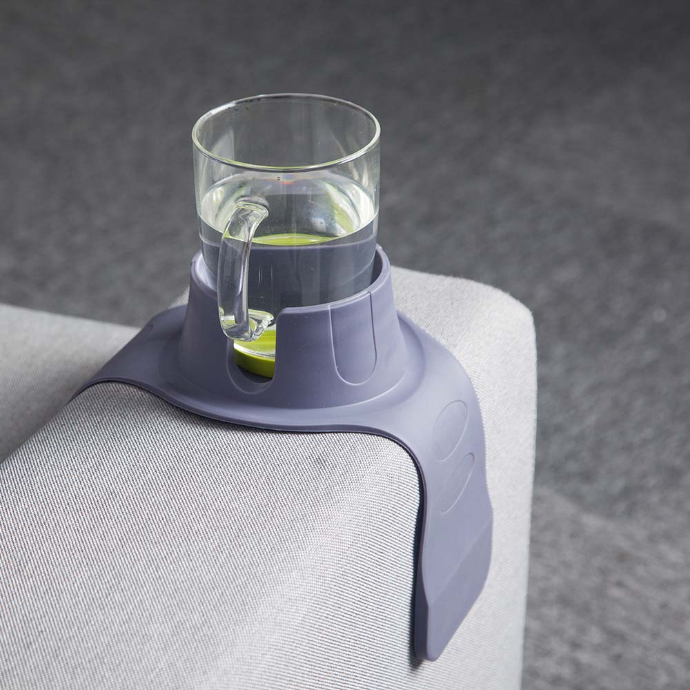 Silicone sofa armrest cup holder sofa cup holder multifunctional creative life cup holder drink coffee sofa support stand 4