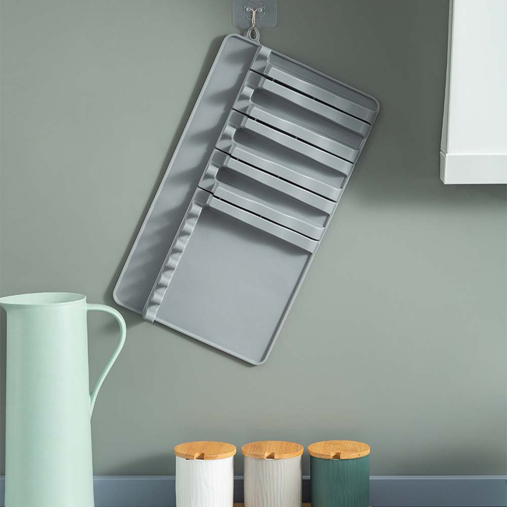 Silicone knife shovel spoon storage rack knife holder kitchen shelf shovel soup spoon bowl chopsticks kitchen storage mat 4