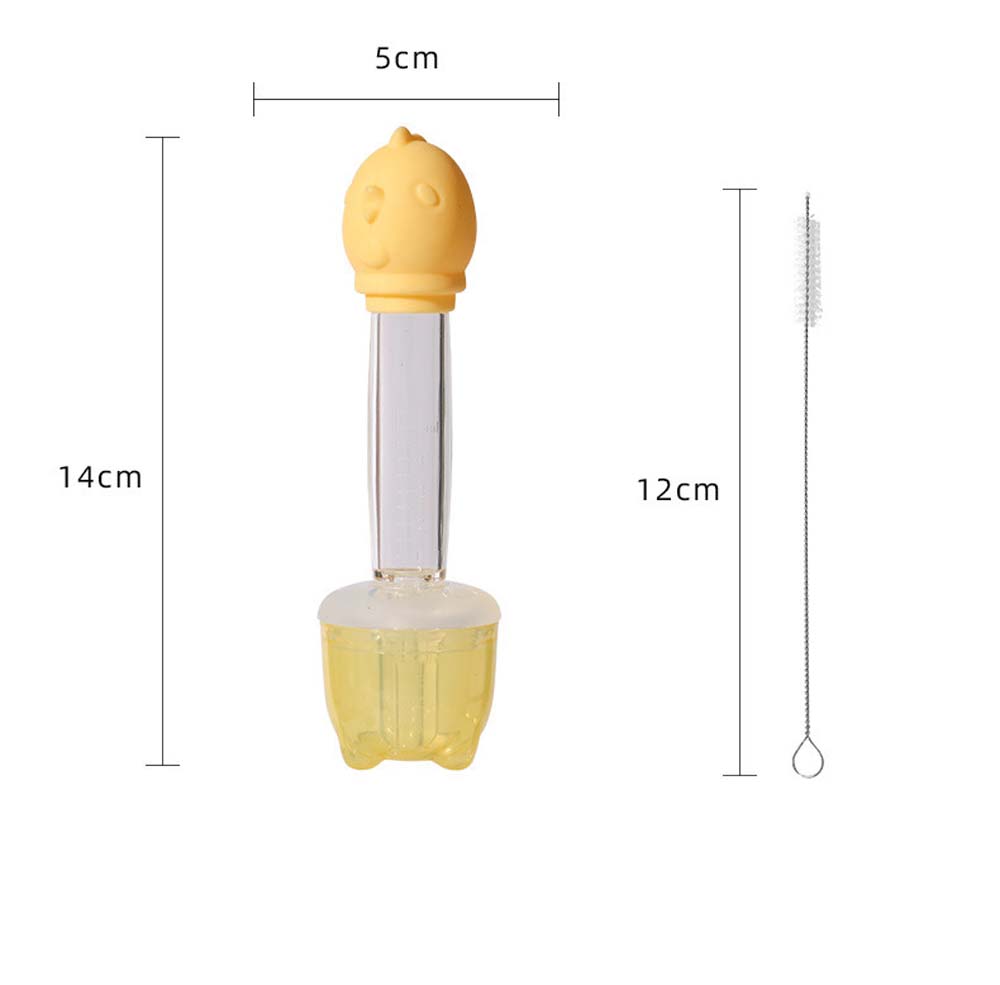Baby medicine artifact soft cute pacifier type syringe type medicine feeder is also a juice artifact 6