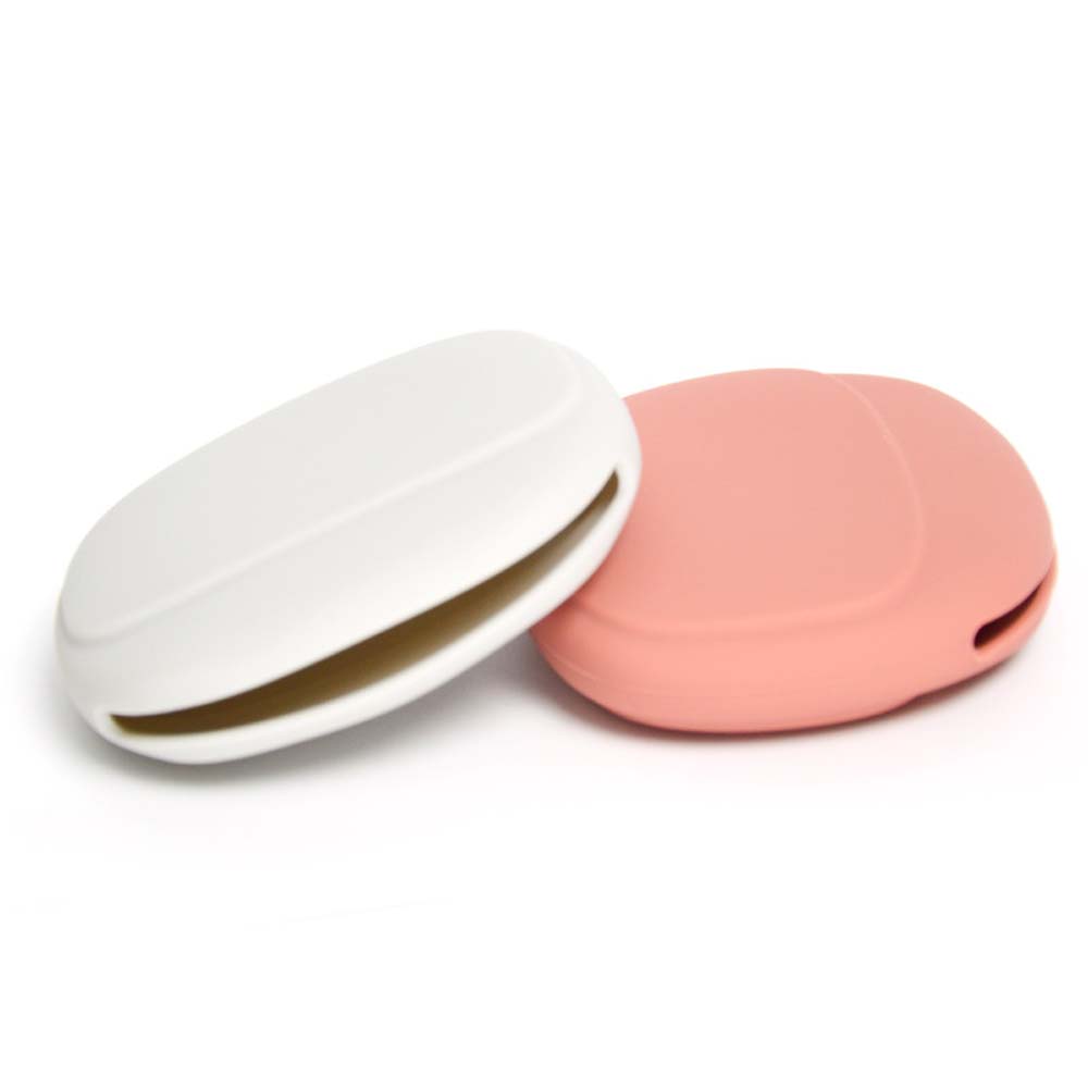 Portable dustproof mini data cable storage bag silicone earphone bag simple modern style headphone storage box coin purse