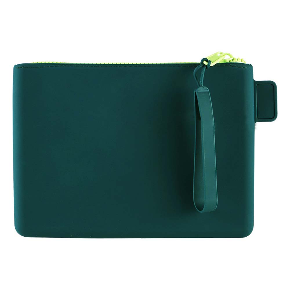 Rectangular data file file waterproof silicone storage bag office business zipper storage bag 3