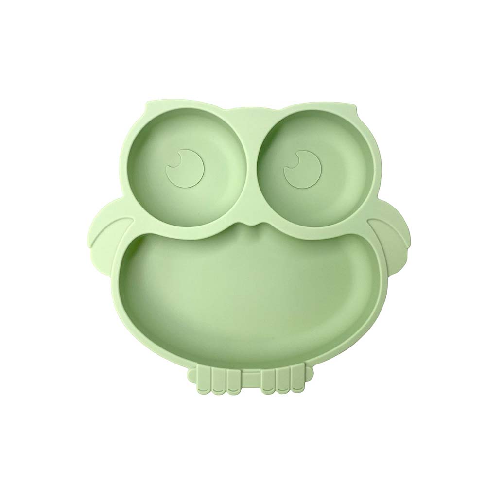 Food Grade Silicone Plate Designd Baby Learn To Eat Meal Box Cute Food  Container Environmental material 4