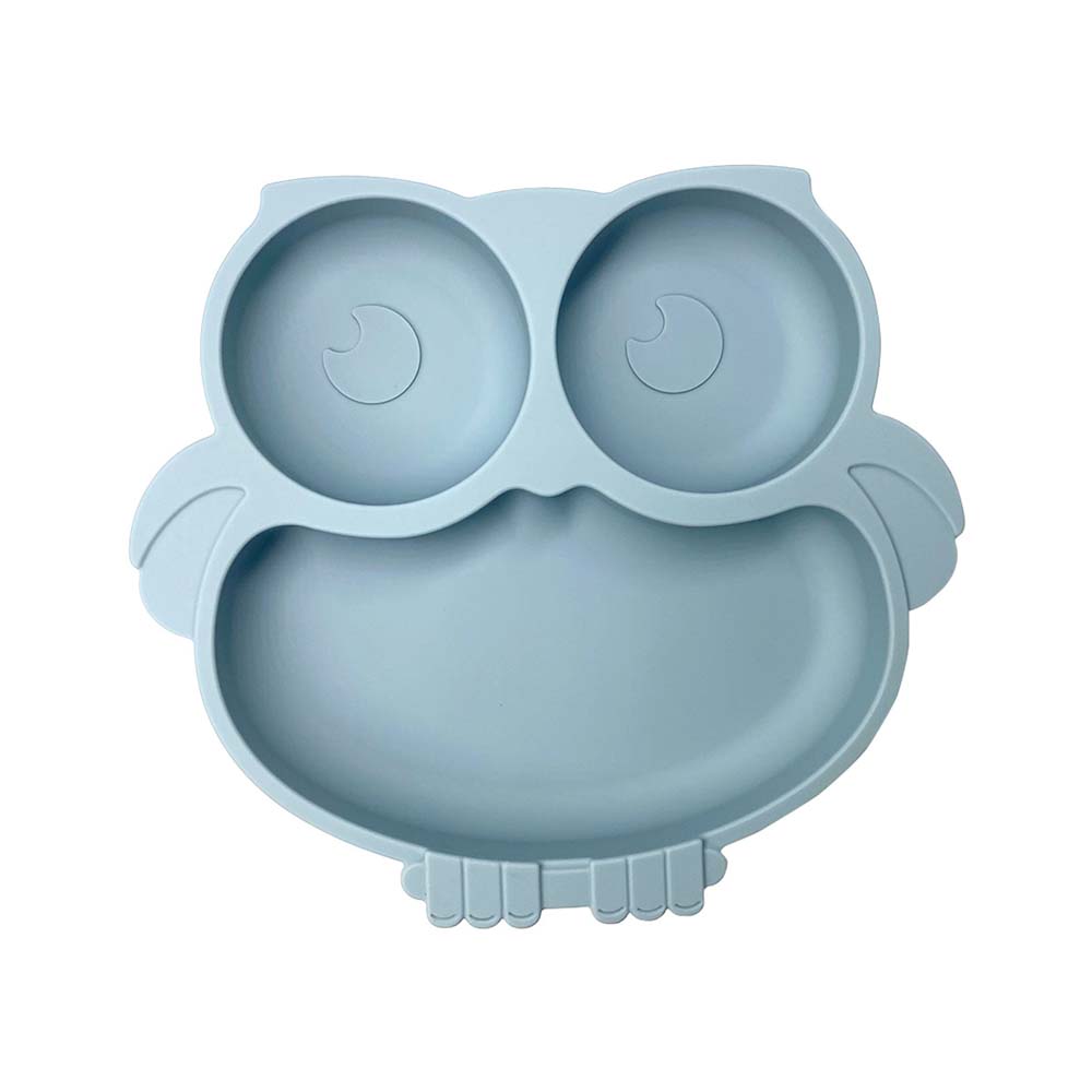 Food Grade Silicone Plate Designd Baby Learn To Eat Meal Box Cute Food  Container Environmental material 5