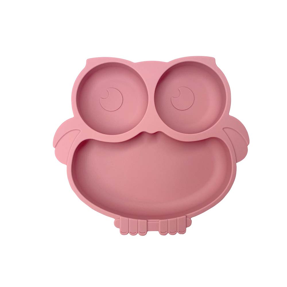 Food Grade Silicone Plate Designd Baby Learn To Eat Meal Box Cute Food  Container Environmental material 6
