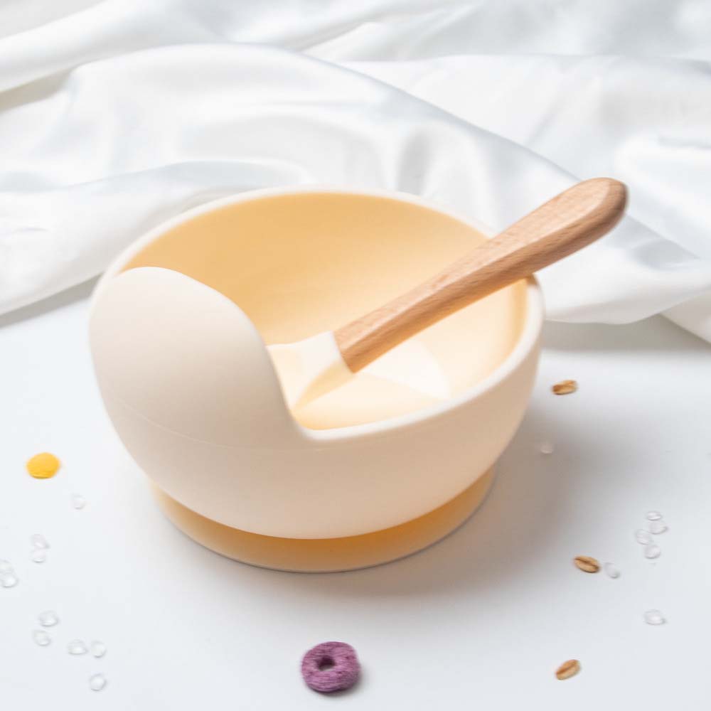 Baby Silicone Assisited Food Bowl Baby Learn To Eat Meal Bowl Over Three Month old Baby Eating Training Tableware Packing Snacks 6