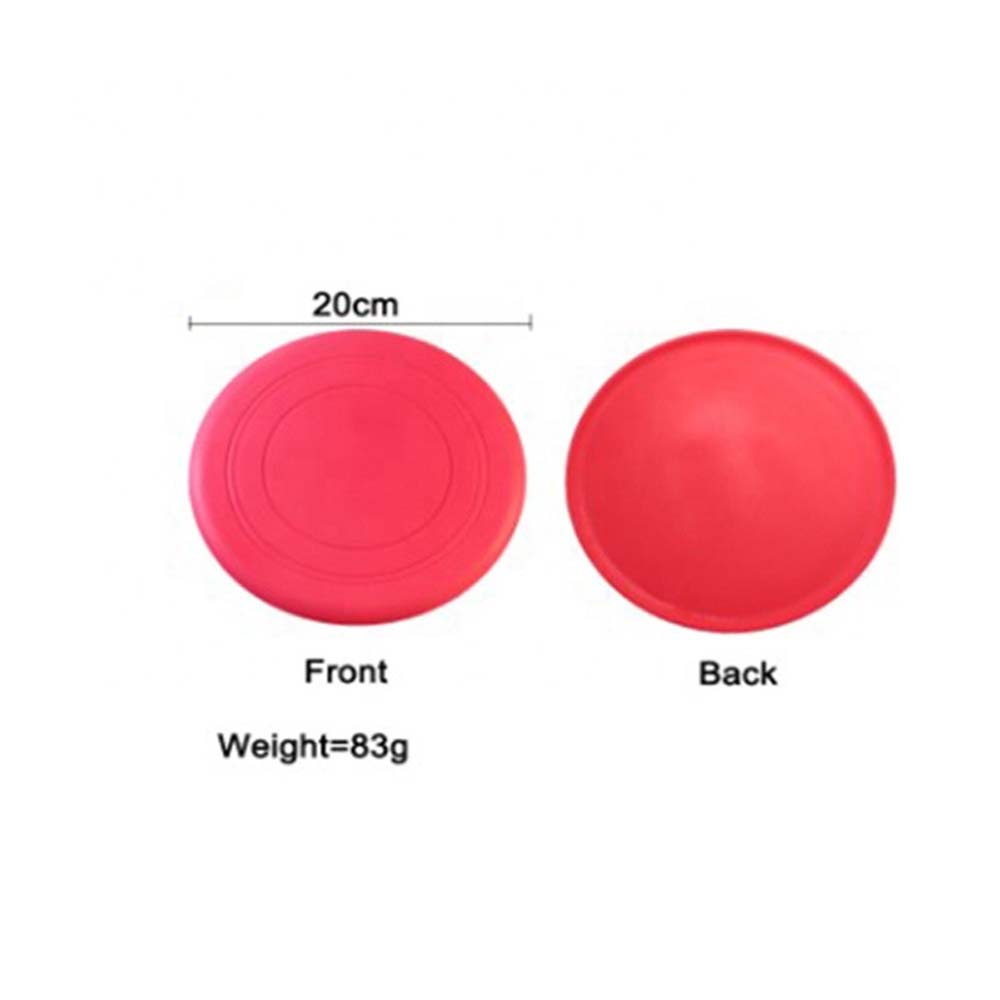 Dog frisbee side herding Golden Retriever training dog practice pet toys bite resistant soft silicone flying saucer  5