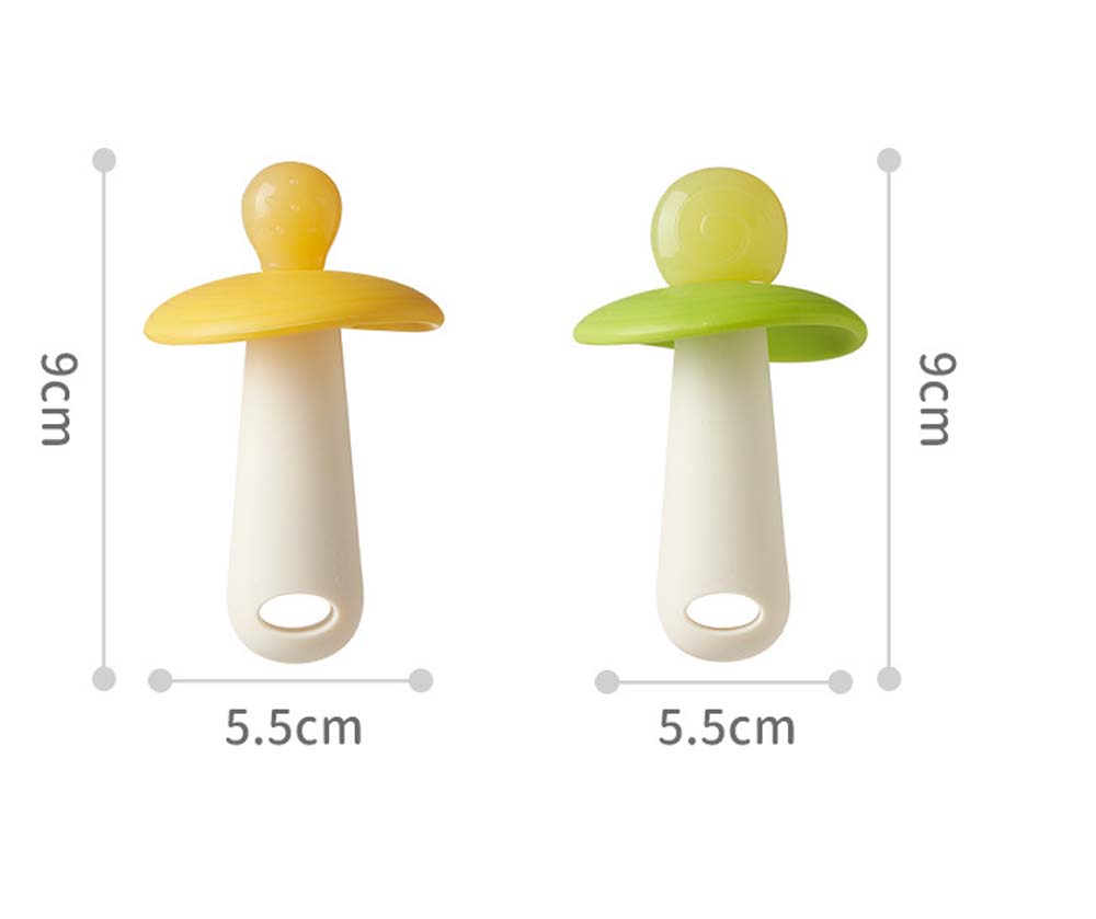 baby toothgel silicone toy 6 months baby bite glue anti-eating hand boiled anti-pacifying food grade teething stick  3