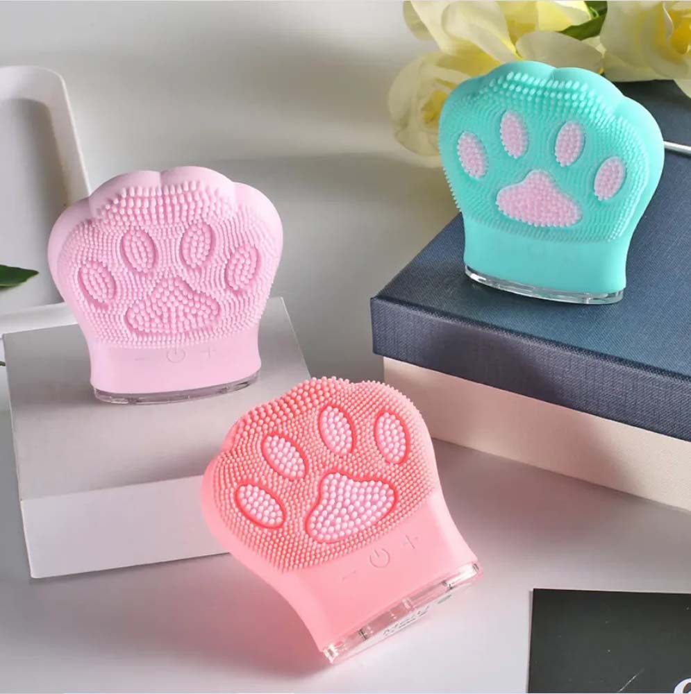 beauty products Deep Pore Cleaning Skin Massager Silicone Electric Facial Cleansing Brush 2