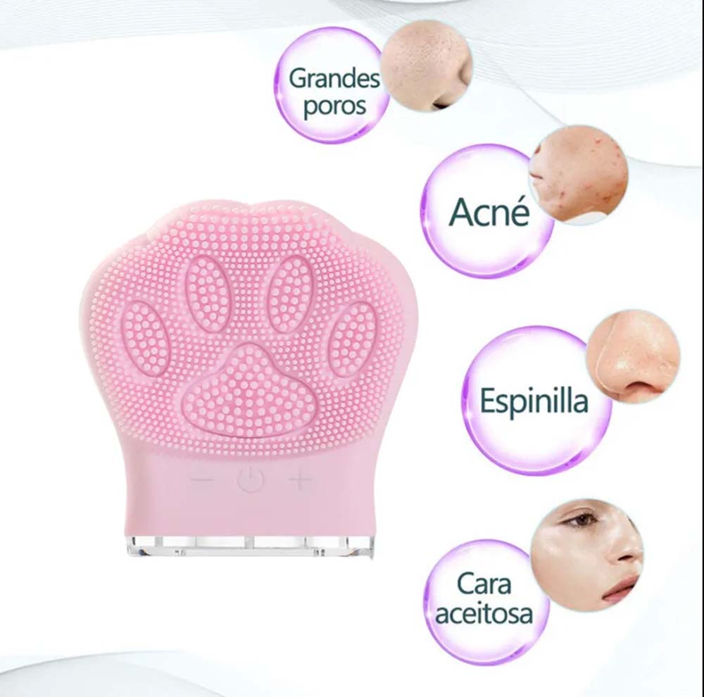 beauty products Deep Pore Cleaning Skin Massager Silicone Electric Facial Cleansing Brush 3