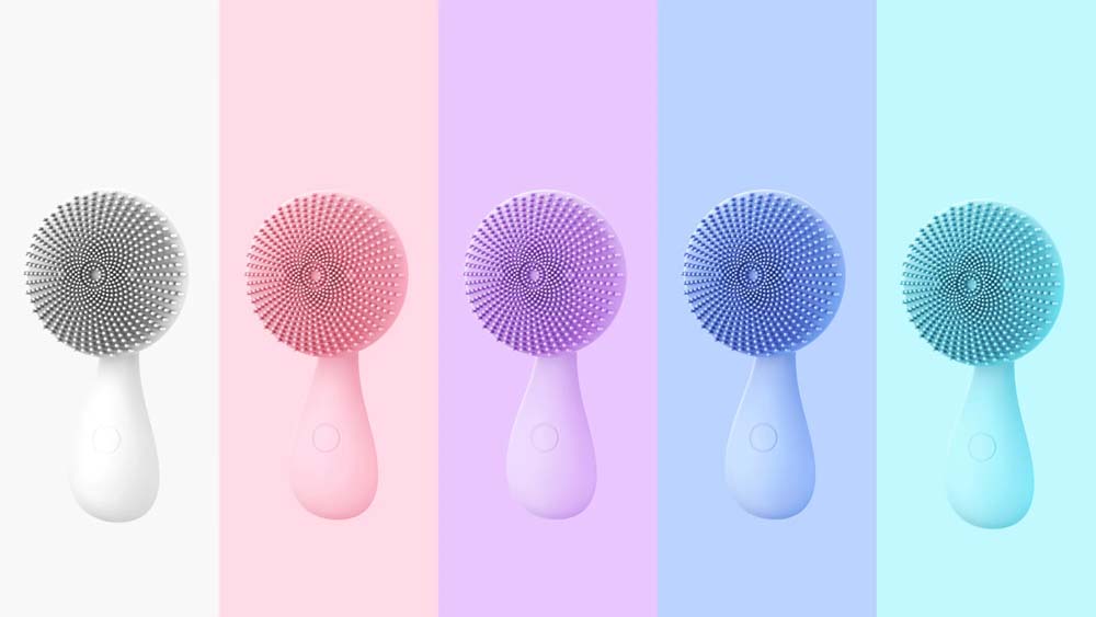 home use ipx7 waterproof sonic usb charger facial cleansing skin brush silicone ultrasonic face cleaner