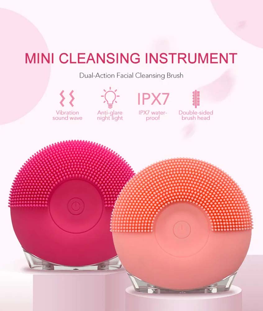 facial cleansing brush beauty salon equipment silicone exfoliating skincare options beauty products for women 2