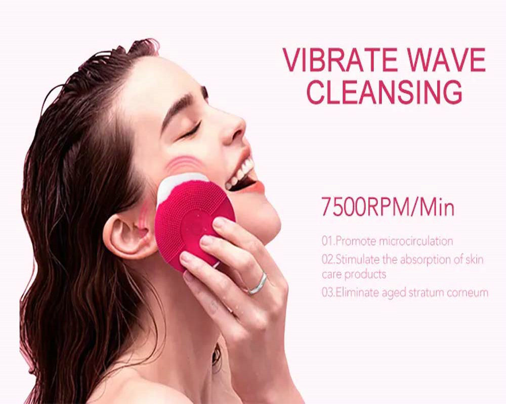 facial cleansing brush beauty salon equipment silicone exfoliating skincare options beauty products for women 4