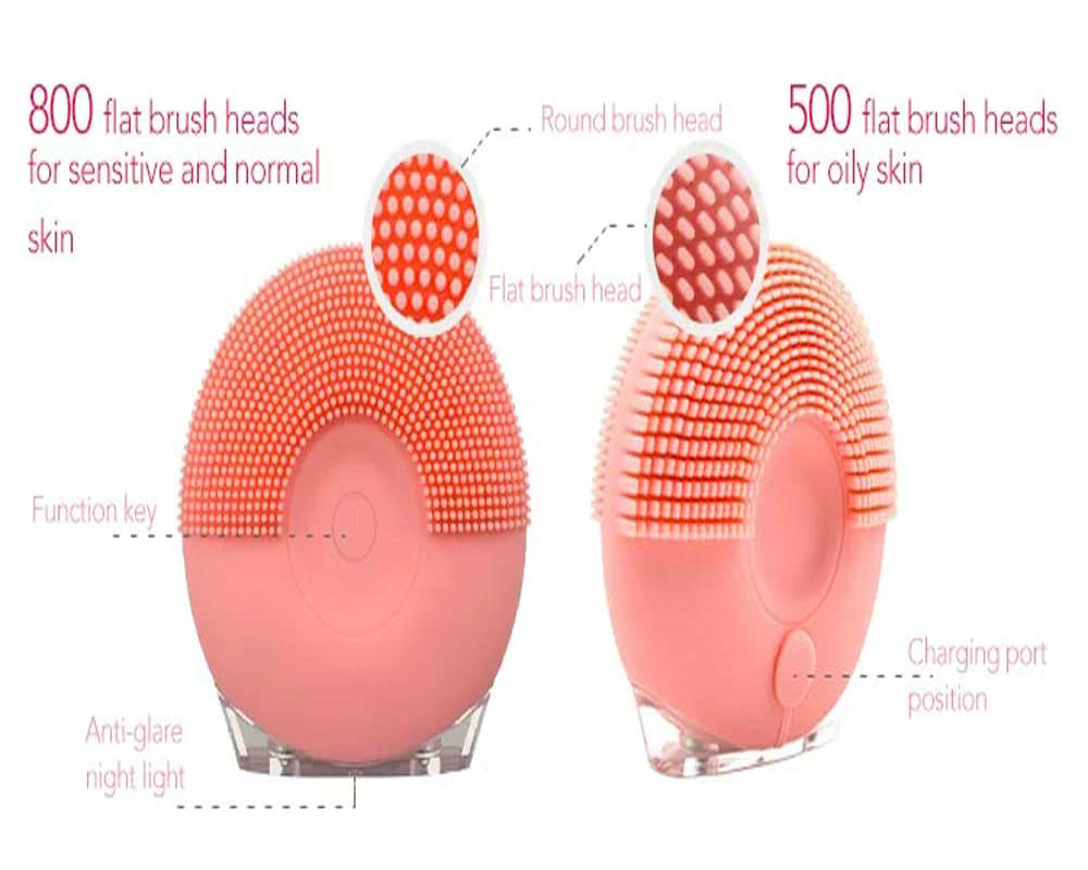 facial cleansing brush beauty salon equipment silicone exfoliating skincare options beauty products for women