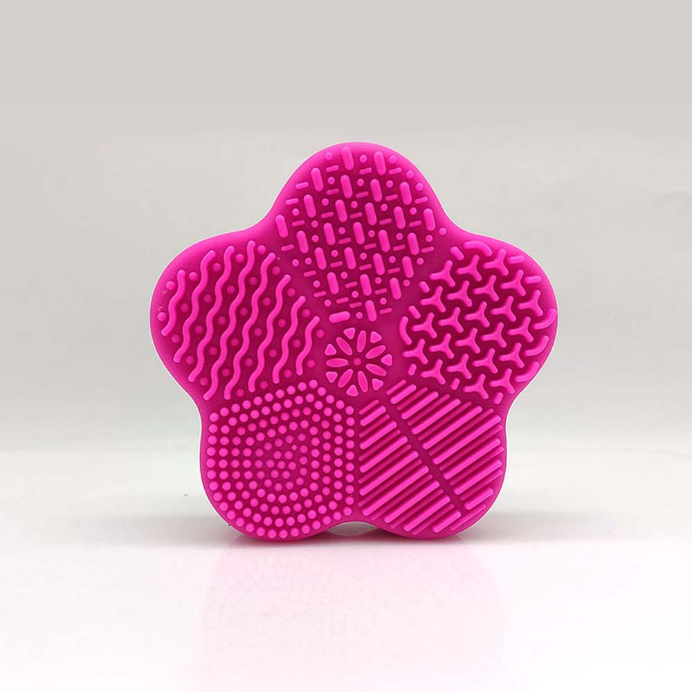 scrubbing pad sponge scrubbing artifact makeup brush scrubbing pad silicone makeup brush cleaning pad 2