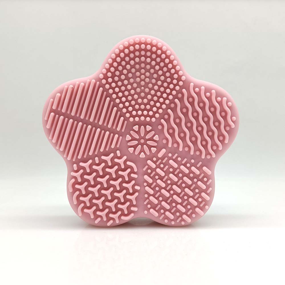 scrubbing pad sponge scrubbing artifact makeup brush scrubbing pad silicone makeup brush cleaning pad 5