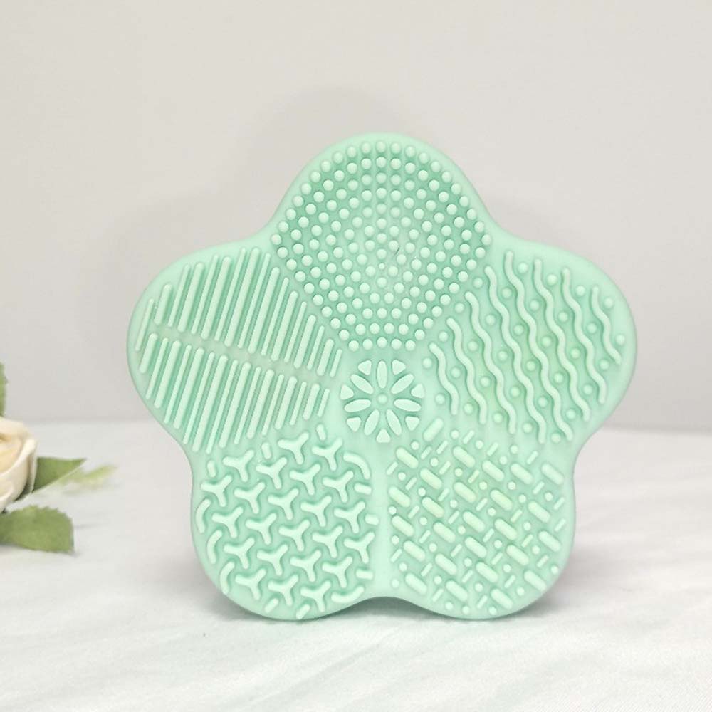 scrubbing pad sponge scrubbing artifact makeup brush scrubbing pad silicone makeup brush cleaning pad 6
