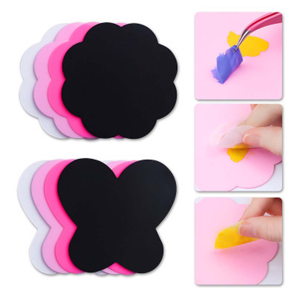 Palette Rubber Palette Nail Painting Tools Transparent soft silicone painting board 2