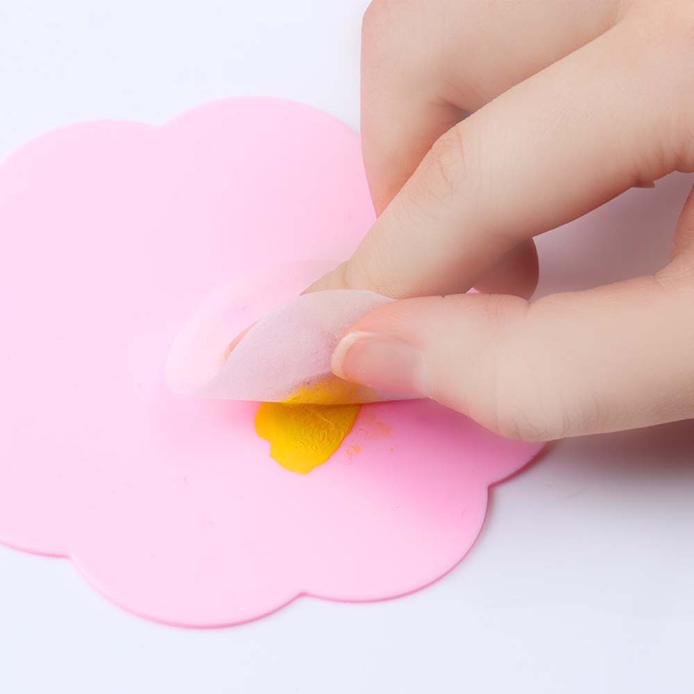 Palette Rubber Palette Nail Painting Tools Transparent soft silicone painting board 3