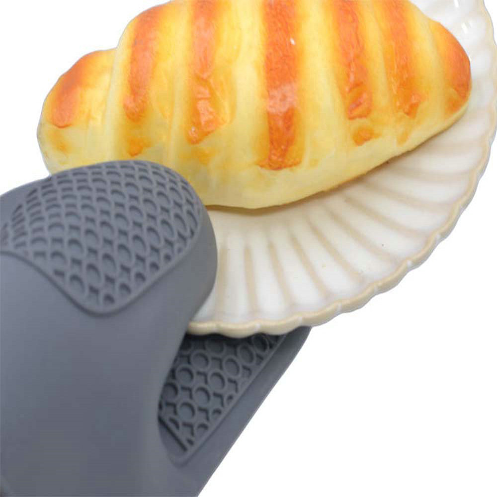 hand clip kitchen silicone heat insulation gloves home oven baking tools stock 7