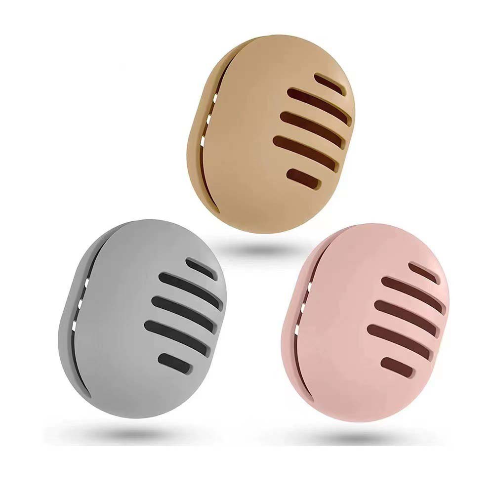silicone beauty egg storage box Water drop sponge powder cover to puff dust preventer