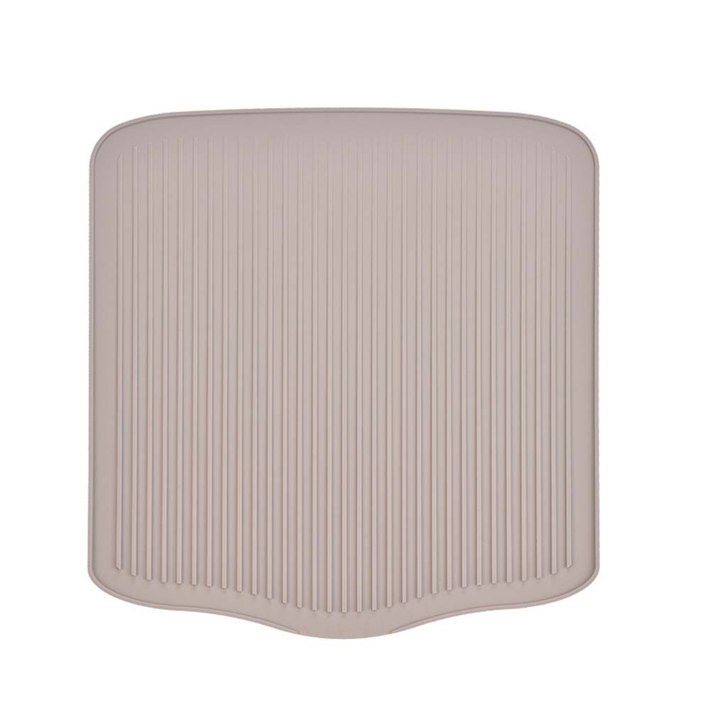 Silicone insulating mat kitchen pot mat large thickened countertop non-slip mat drainage tray mat 2