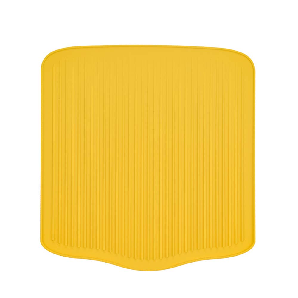 Silicone insulating mat kitchen pot mat large thickened countertop non-slip mat drainage tray mat 3