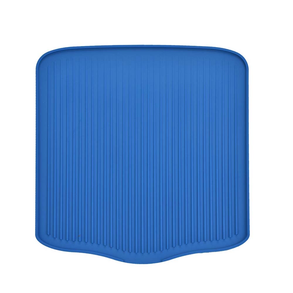 Silicone insulating mat kitchen pot mat large thickened countertop non-slip mat drainage tray mat 6