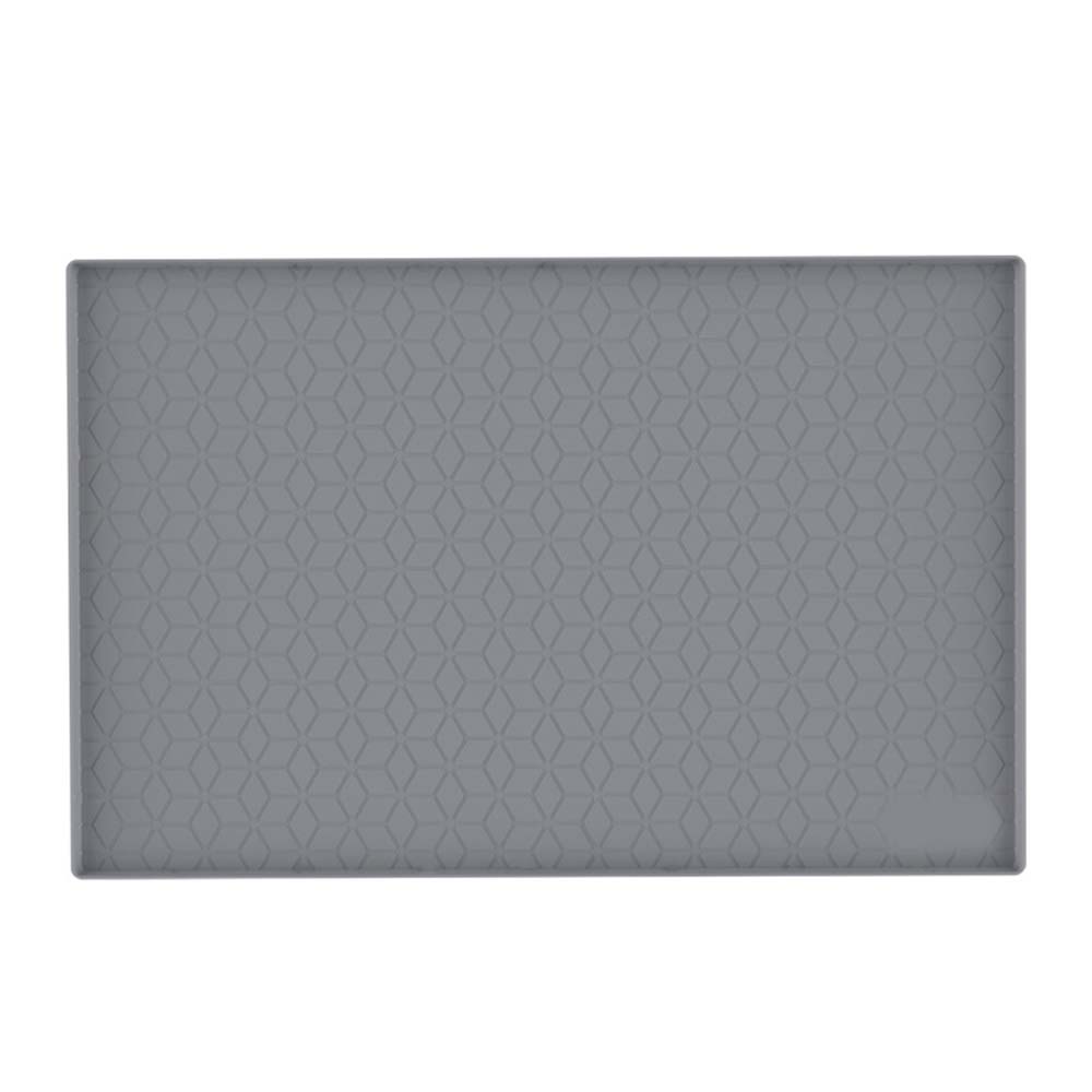 86*56 diamond pattern cabinet mat silicone drainage pad sink mat kitchen washDrain the bowl 2