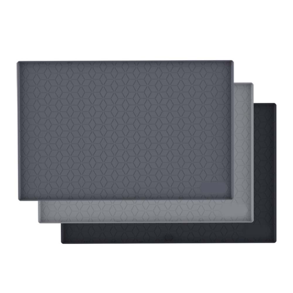 86*56 diamond pattern cabinet mat silicone drainage pad sink mat kitchen washDrain the bowl