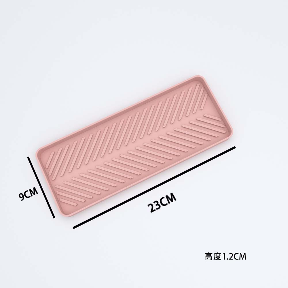 Silicone tray placemat spice bottle shelf heat insulationteacup storage pad coaster