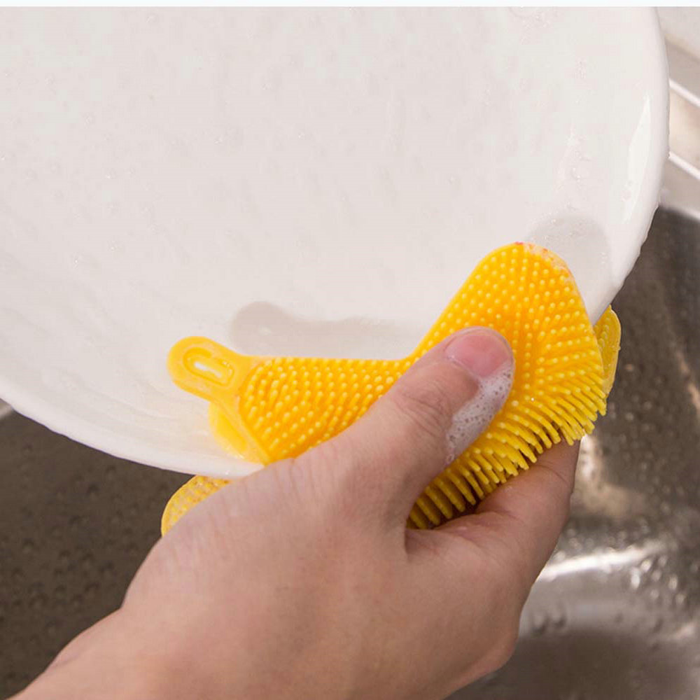 dishwashing brush housekeeping rag non-stick grease pan special scouring pad 5