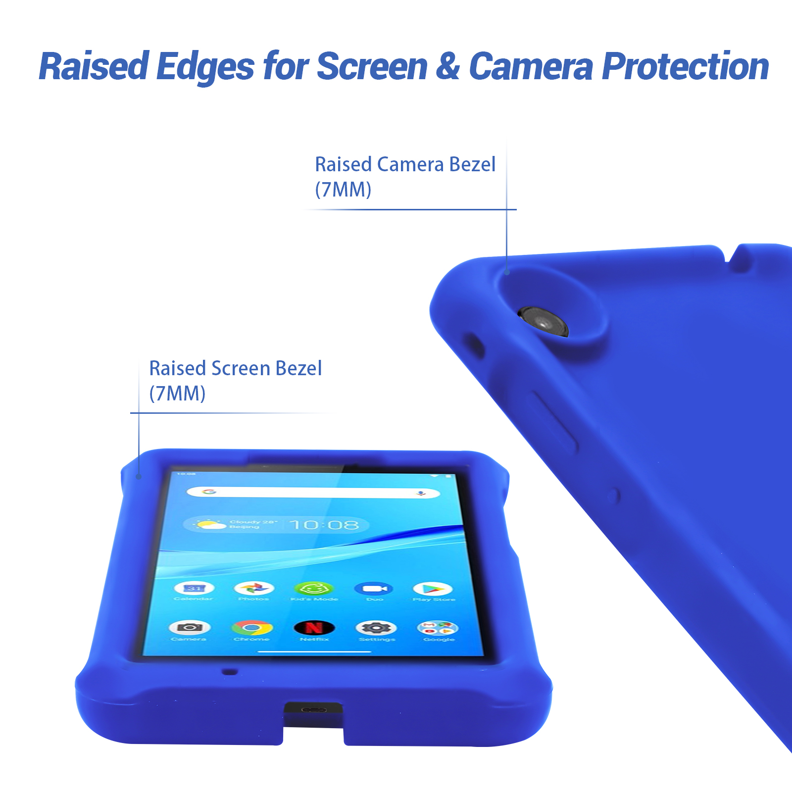MingShore Case for Lenovo Tab M7 TB-7305F TB-7306F BLUE 6