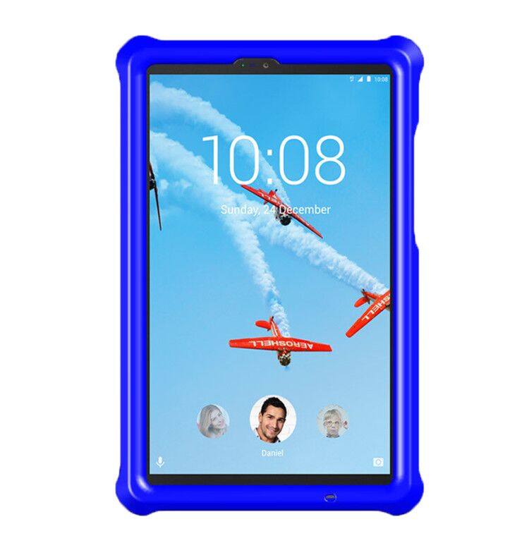MingShore Rugged Case for Lenovo Tab M8 HD/Smart Tab M8/Tab M8 FHD/Tab M8 3rd Gen Model TB-8505X/F/N//FS/XS/XC TB-8506F/X/FS/XS TB-8705F/N/X Tablet Case BLUE 2