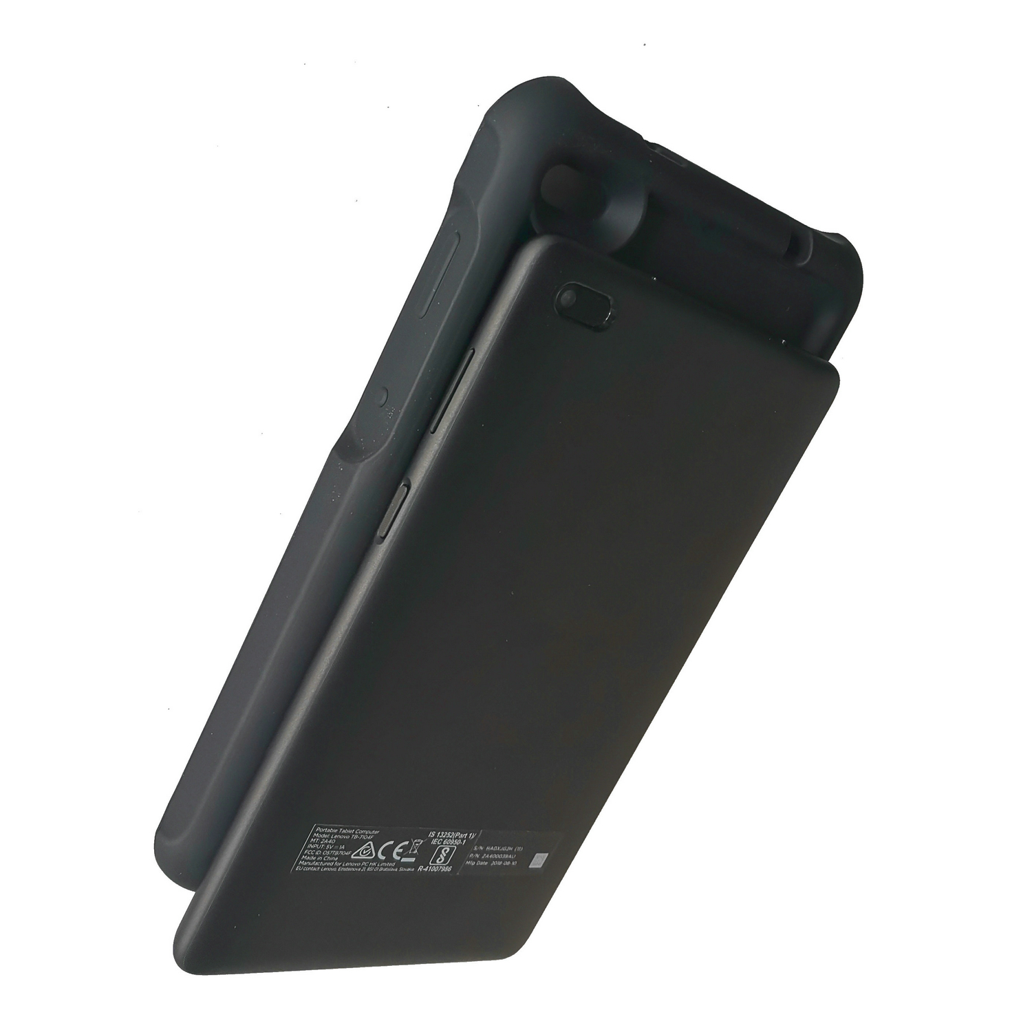 MingShore Tab E7 Cover for Lenovo TB-7104F Bouncing Case BLACK 4
