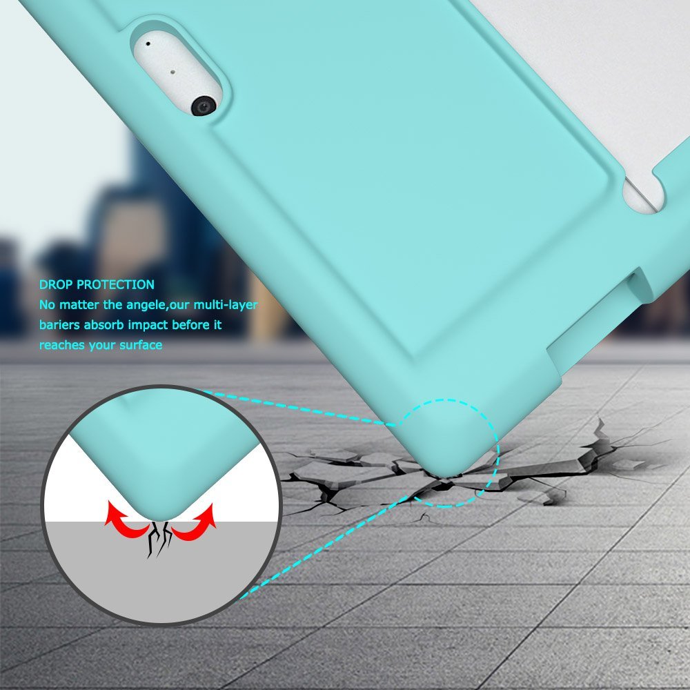 MingShore New Surface Pro Cover With Pen holder Silicone Rugged Case for Microsoft Surface Pro 3 and Pro 4 Sleeve 6