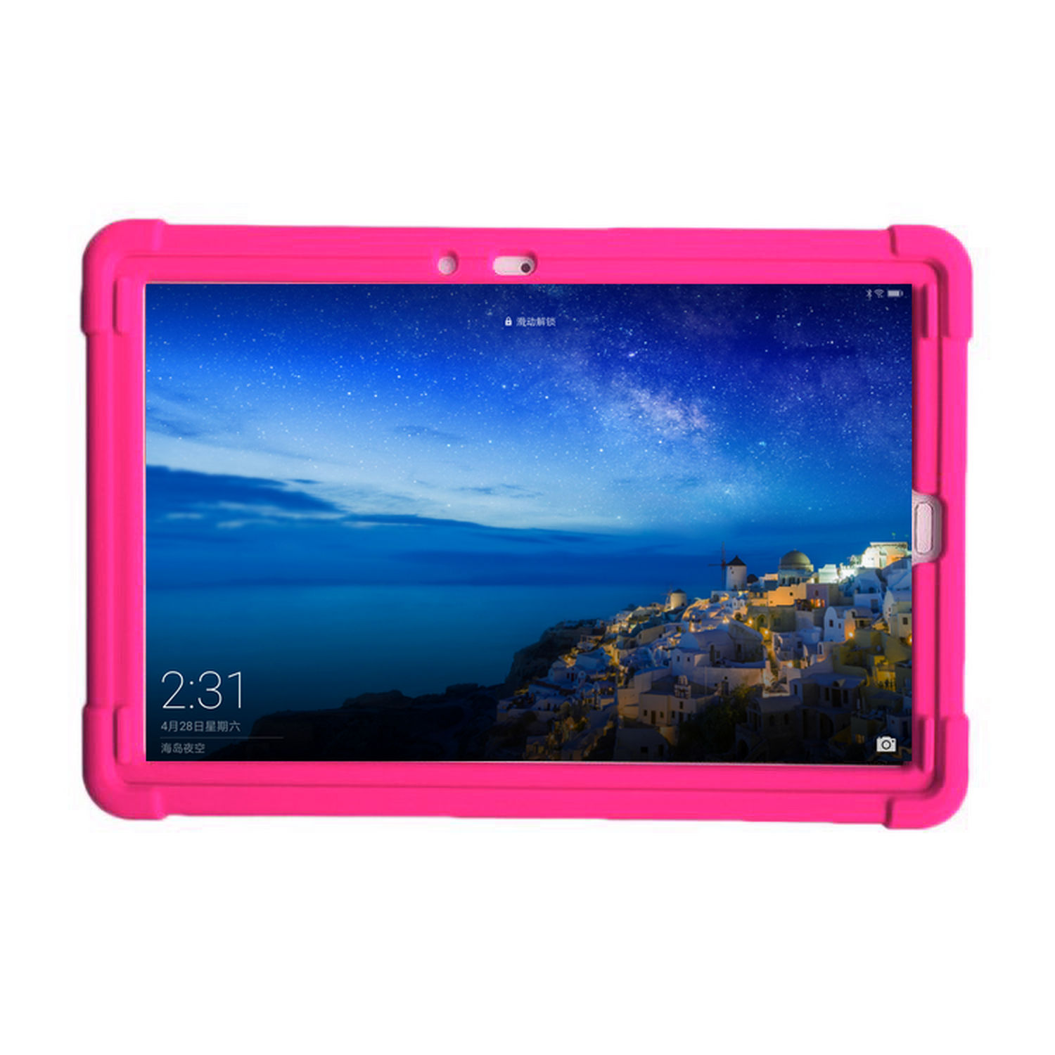 MingShore Case For Huawei MediaPad M5 M6 10.8 Tablet Cover Raspberry