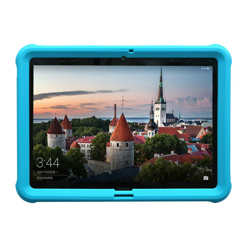 MingShore Cover For Huawei MediaPad T3 10 AGS-W09 AGS-L09 2017 Released 9.6 Inch Tablet Durable Soft Kids Friendly Silicone Rugged Case Turquoise