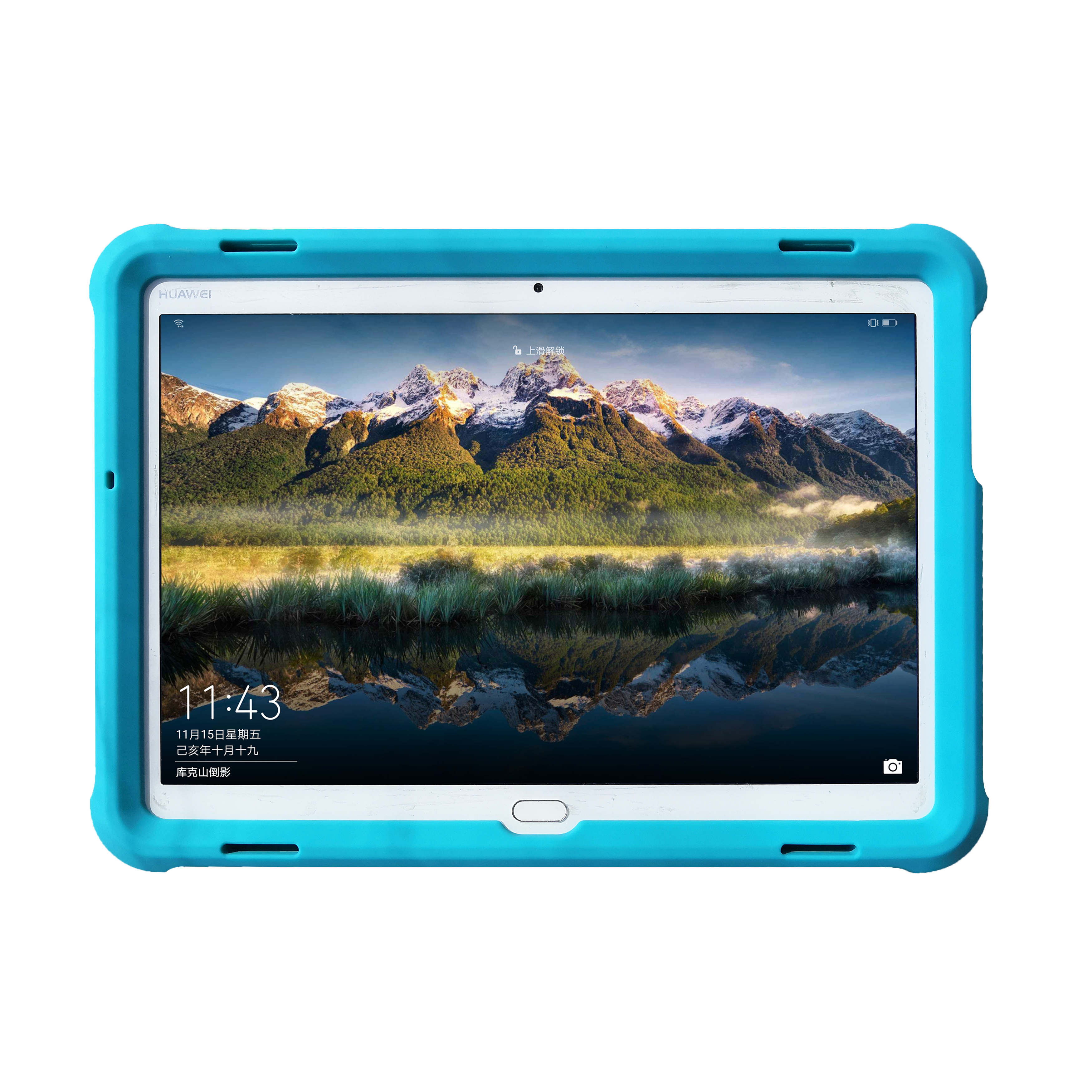 MingShore For Huawei MediaPad M3 Lite 10" Tablet Case Turquoise