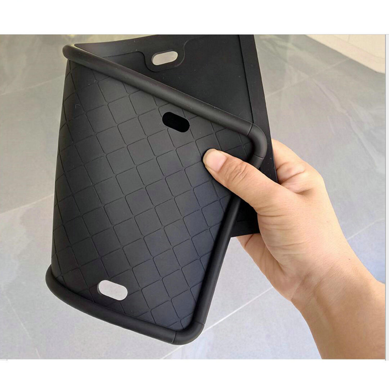 MingShore US License Plate Frame 2 PCs-Black 8