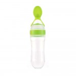 silicone food bottle Creative feeder makes it easy for babies to feed dishes