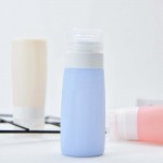 silicone divided bottle travel soft can be brought on the plane portable squeezed shampoo shower gel bottle to wash face