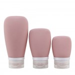 Silicone dispensing bottle Cosmetic lotion short-term travel portable dispensing bottle set Storage bottle squeeze Press bottle