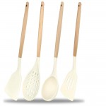 Food Grade Silicone Spatula Heat Resisiteng Nonstick pot Environmental material