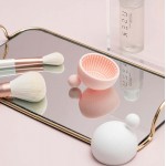 Small balls makeup brush cleaning pad siliconemakeup brush cleaner beauty cleaning tool brush