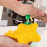 dishwashing brush housekeeping rag non-stick grease pan special scouring pad